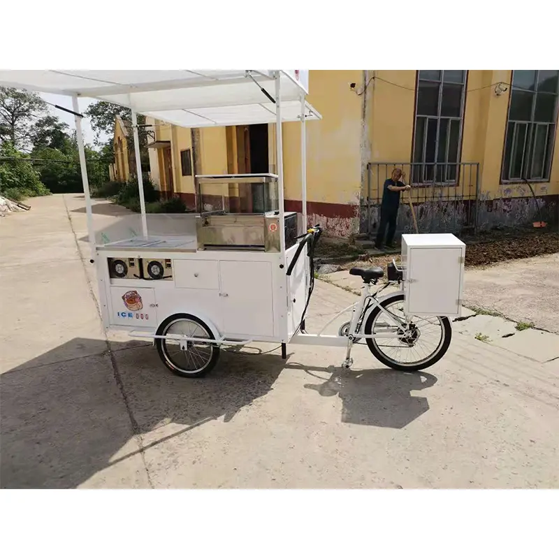 Lahko kolo za prigrizke na potiskanje in pedala
